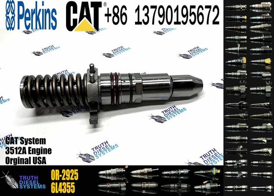 Construction Machinery Parts Common Rail Diesel Fuel Injectors 4P-9077 0R-2925 4P-9076 0R-2921 4P-9075 0R-3051 7E-6408 0R-3052