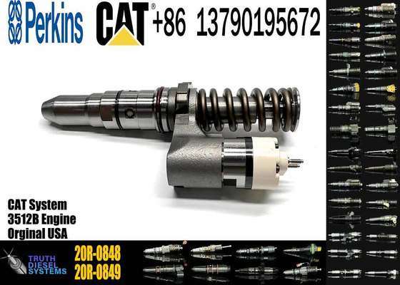 Fuel Injector 392-0212 3920212 20R0848 20R-0848 for 3506 3508 3512 3516 3524 Engine
