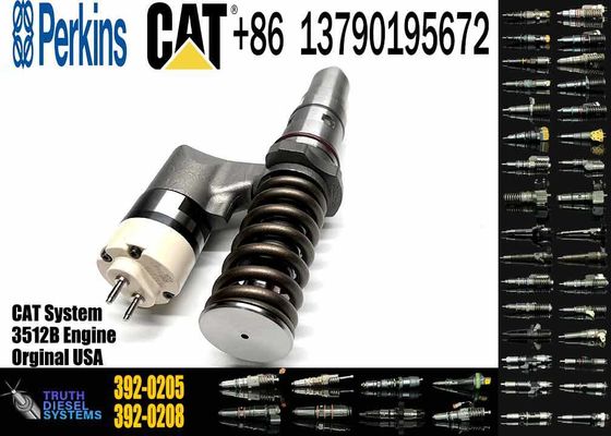 392-0204 3920204 Diesel Fuel Injector for Caterpillar CAT 3508 3512 3516 3508B 3516B 20R-1268 Common Rail Injection Valves
