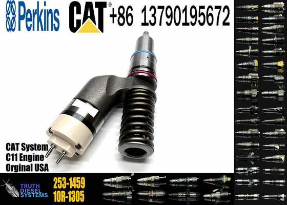 Excavator Spare Parts C11 Engine Fuel Injector 249-0712 253-1459 Construction Machinery Injector Assy