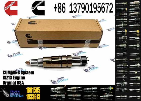 High Quality Common Rail Fuel Injector XPI 1933613 for ISX QSZ Diesel Injector 1881564 1881565 1933613 2029622