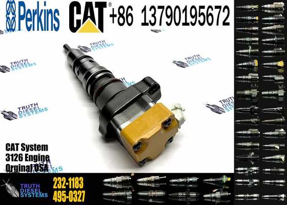 Diesel Engine Fuel Injector 232-1171 2321171 232-1173 232-1183 for CAT 3126 Series Excavator Engine