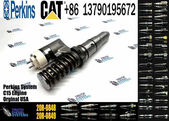 Best-selling and Durable Construction Machinery Diesel Fuel Injector 20R-0848 20R-1270 20R-1263 20R-1282 for CAT Diesel Engine