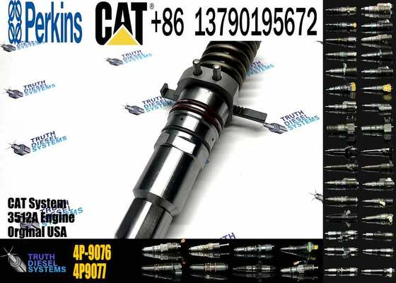 4P-9076 0R-2921 Fuel Injector Compatible with Engine 3516 3512 3508 | Excavator Repair Tools | High Quality | Durable |