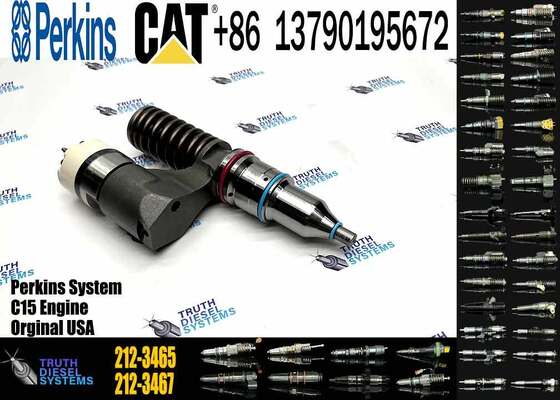 Excavator Injector 1165426 116-5426 1660155 166-0155 2123465 212-3465 for C12 Engine Parts Diesel Nozzle Assembly