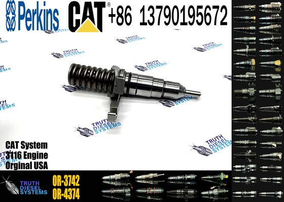 Fuel Injector 127-8209 Compatible for Cat Excavator 200B 3114 Parts Made in Diesel Injector 0R-3742 7E-9585 0R-8483 4P-1734