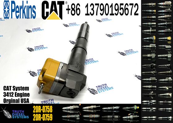 HEUI Fuel Injector 232-1175 20R-0758 10R-1265 for C-aterpillar CAT Engine 3412E 3408E Dozer D9R Quarry Truck 775D AD45