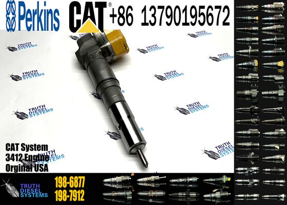 New 3412 Diesel Engine Fuel Injector 111-7916 198-4752 20R-5392 198-6877 232-1170 for Excavator Parts Condition New