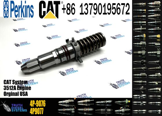 4P9076 Fuel Injector 4P-9076 for 3500A Engine SR4B SR4 Generator 3512 3516 3508 Industrial Marine Engine 789 Truck 4P9076