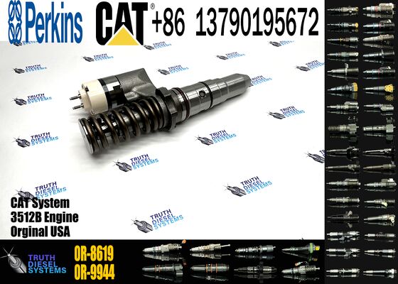New C-aterpillar C3512B Common Rail Diesel Engine Injector Set Including 150-4453 392-0202 392-0211 0R-8619 Injector Nozzles