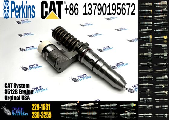 Fuel Injector 229-1631 Common Rail Fuel Injector for CAT 3508B 3512B 3516B C-aterpillar Excavator Dozer Diesel Engine Parts