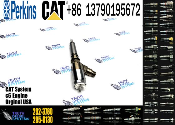 New Diesel Common Rail Fuel Injector 292-3780 2645A718 for Sprayer Excavator C4.2/C6.4 C4.4/C6.6 Truck Parts Excavator Truck Parts Steel