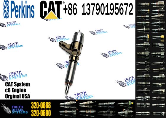 New Diesel Common Rail Fuel Injector 320-0688 3200688 for C6.6 Engine in Stock