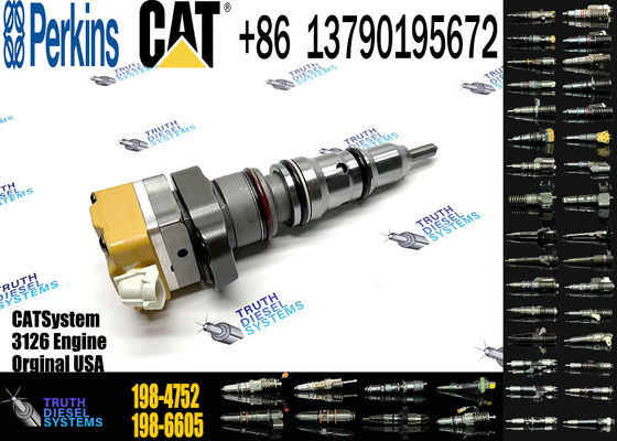 New common rail injector 198-4752 1OR-9239 174-7526 232-1168 232-1170 173-9268 for diesel engine CAT