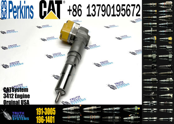 Common Rail injector 191-3005 198-4752 198-6877 20R-4147 Engine Parts Fuel Injectors For CAT Caterpillar 3412 engine