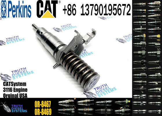 Diesel Common Rail Injector Compatible For Caterpillar Cat 3114 3116 3126 Engine Fuel Injector 0R8467 0R-8467 127-8220 1278220