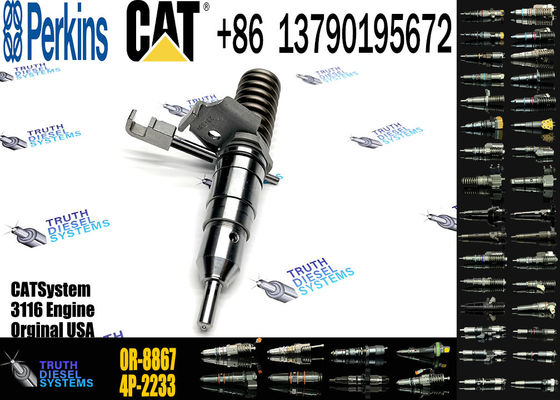 Diesel Engine Injector0R-4374 0R-8867 4P-2233 10R-8996 0R-3580 173-4647 7E-7607For Caterpillar C3116 Common Rail