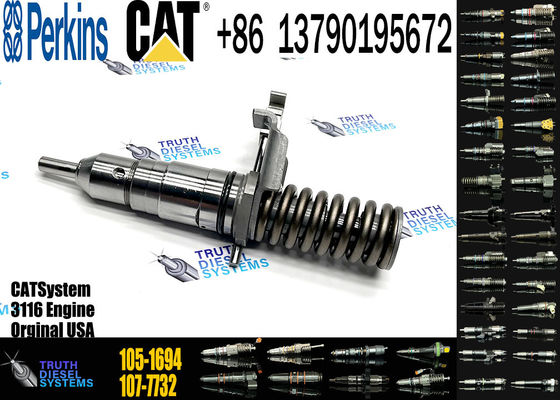 Fuel Injector 105-1694 107-1230 107-7732 for Caterpillar CAT 3114 3116 Engine