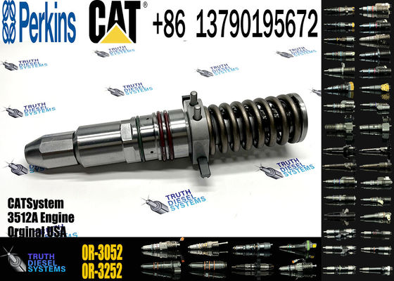 Factory Stock Fuel Injector Compatible With Caterpillar Cat 3508 3512 3516 Engine Fuel Injector 7E-6408 7E6408 0R-3052 0R3052