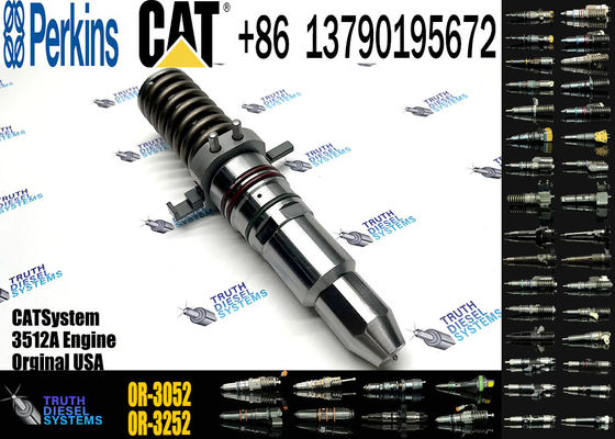 Factory Stock Fuel Injector Compatible With Caterpillar Cat 3508 3512 3516 Engine Fuel Injector 7E-6408 7E6408 0R-3052 0R3052