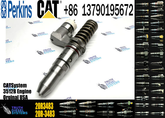 3512B Diesel Engine Parts fuel injector 10R-2827 20R3483 20R-3247 for CAT Caterpillar Construction machinery