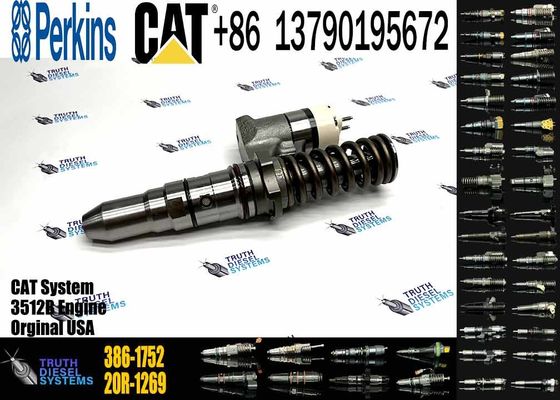 3512B Diesel Engine Parts Fuel Injector 3920214 20R-0850 376-0509 386-1752 For CAT Caterpillar Construction Machinery