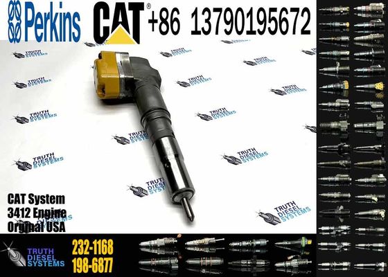Excavator parts Engine 3408 3412 Fule Injetor 232-1168 232-8756 156-3895 111-7916 204-2467 198-4752