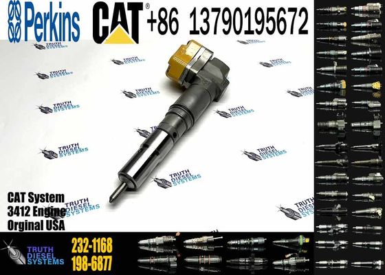 Excavator parts Engine 3408 3412 Fule Injetor 232-1168 232-8756 156-3895 111-7916 204-2467 198-4752