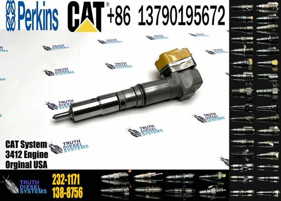 Excavator parts Engine 3408 3412 Fule Injetor 174-7526 232-1168 232-1170 173-9268 232-1171 162-9610