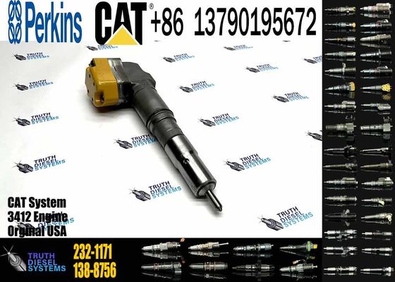 Excavator parts Engine 3408 3412 Fule Injetor 174-7526 232-1168 232-1170 173-9268 232-1171 162-9610