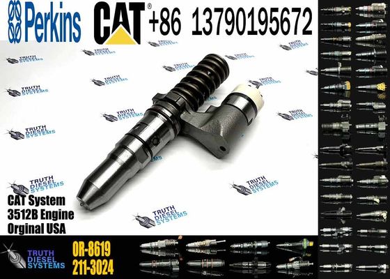 3512B Diesel Engine Parts Fuel Injector 386-1766 0R-8619 386-1776 437-7547 For CAT Caterpillar Construction Machinery