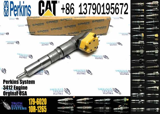Fuel Injector 179-6020 3412E Diesel Engine Parts Injectors 1796020 for CAT 631G 637G 769D 771D D9R