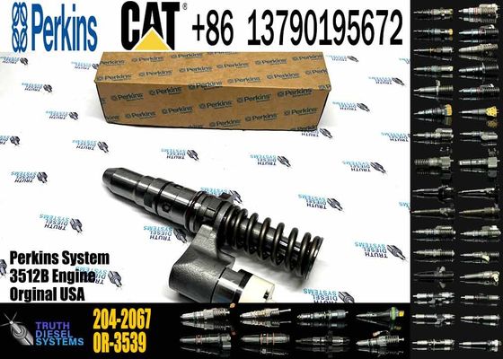 High Quality Excavator Parts 204-2067 Fuel Injector 2042067 Fits CAT C15 C18 C27 C32 3406E 3512B Series