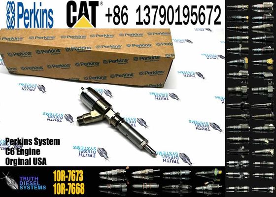 10R-7672 10R-7673 Common Rail Injector for Caterpillar CAT Perkins C6.6 C4.4 Engine