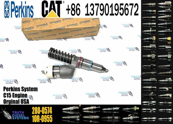CAT Fuel Injector 280-0574 10R-8989 Common Rail Fuel Injector for Caterpillar Machinery C15 Diesel Engine Parts