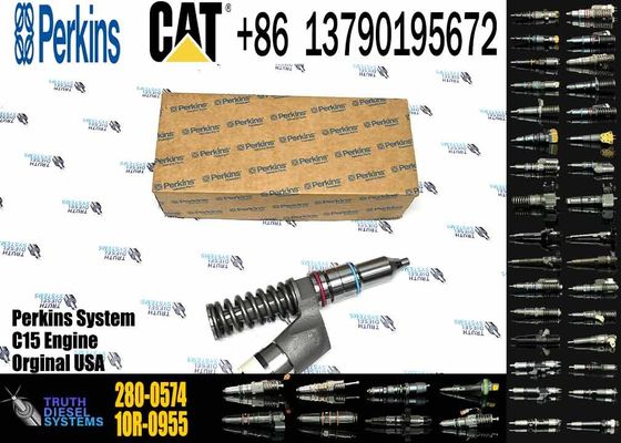 CAT Fuel Injector 280-0574 10R-8989 Common Rail Fuel Injector for Caterpillar Machinery C15 Diesel Engine Parts