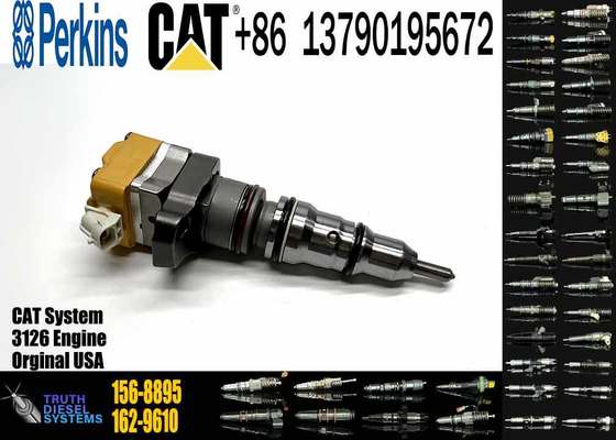 Hot Sell Common Rail Fuel Injector 156-8895 155-8723 20R-5392 169-7408 Diesel Fuel Injector for CAT Caterpillar 3126B Engine