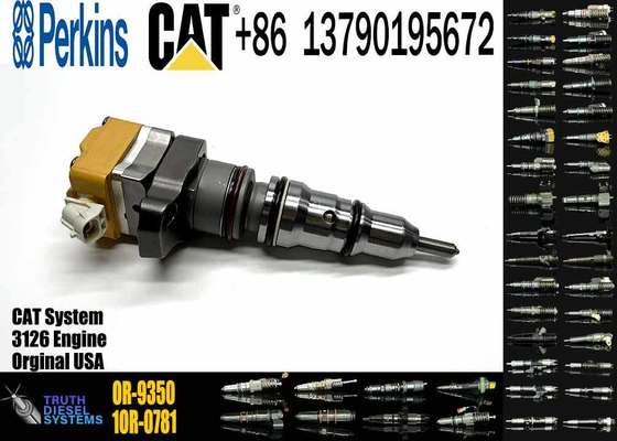 CAT Mechanical Engine Parts Diesel Injector OR-9350 10R-0781 10R-0782 10R-9237 For Caterpillar 3162 3162B Fuel Injector
