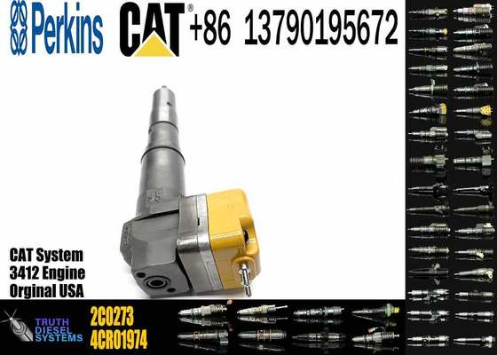 Diesel Common Rail Fuel Injector Nozzle 232-8756 2C0273 4CR01974 for CAT Caterpillar 3412 Engine