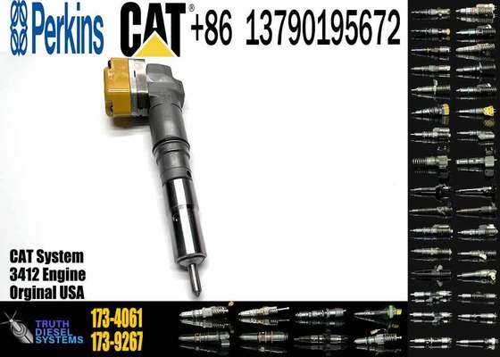3412 Engine Parts Fuel Injector 171-9710 0R-9348 173-4059 173-4061 Common Rail Injector