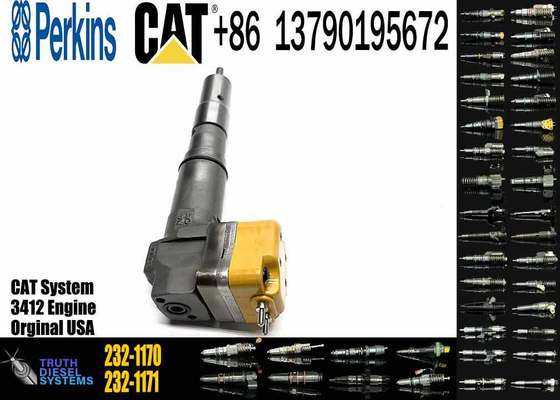 Diesel Common Rail Fuel Injector 232-1171 Rebuild Spare Parts Injection Nozzle 10R-1267 232-1183 232-1171