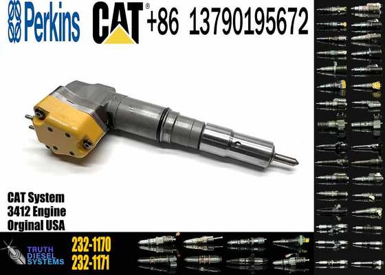 Diesel Common Rail Fuel Injector 232-1171 Rebuild Spare Parts Injection Nozzle 10R-1267 232-1183 232-1171