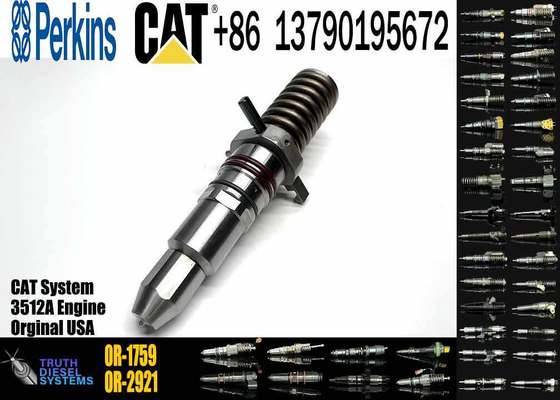 Common Rail Injector Assy Injector 6l-4357 0R-1759 Engine Components 6l4357 0R1759 for C3500 Engine