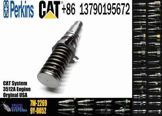 Round Head Fuel Injector for Cat C3500 2W-5201 61-4357 7C-9576 7W-2269 0R-3252 0R-1759 Generator Parts & Accessories