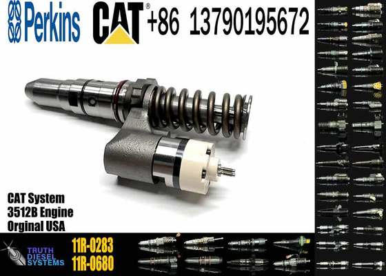 DONGJU High Quality 3512B Engine Fuel Injector 392-0211 11R-0282 20R-0849 for 777D 789D D11N 854G 992G