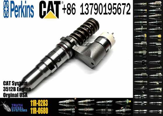 DONGJU High Quality 3512B Engine Fuel Injector 392-0211 11R-0282 20R-0849 for 777D 789D D11N 854G 992G
