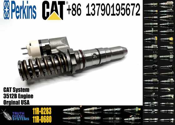DONGJU High Quality 3512B Engine Fuel Injector 392-0211 11R-0282 20R-0849 for 777D 789D D11N 854G 992G