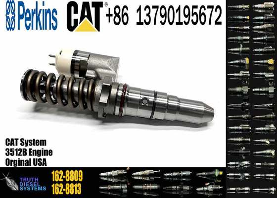 3512B Diesel Engine Parts Fuel Injector 162-8809 0R-3539 162-8813 386-1766 for CAT Caterpillar Construction Machinery