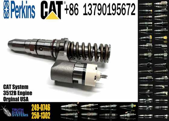 3512B Diesel Engine Parts Fuel Injector 230-9457 249-0746 386-1769 392-0200 for CAT Caterpillar Construction Machinery