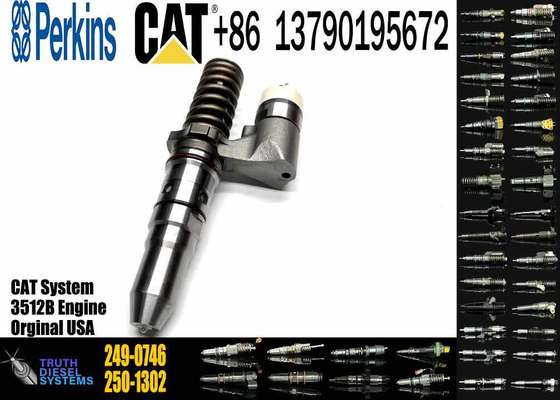 3512B Diesel Engine Parts Fuel Injector 230-9457 249-0746 386-1769 392-0200 for CAT Caterpillar Construction Machinery